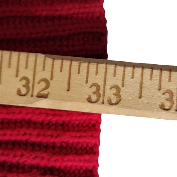 Chicos Longline Sweater Vest Size 2 L 12 Ribbed Knit Open Front Cotton Cashmere - Picture 8 of 10